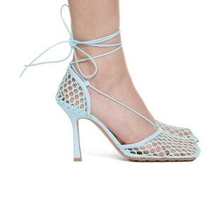 BOTTEGA VENETA
Blue Stretch Web Heels